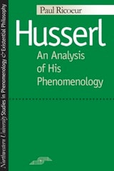 cover of Husserl: An Analysis of His Phenomenology