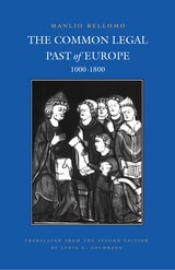 cover of The Common Legal Past of Europe, 1000–1800
