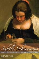cover of Subtle Subversions: Reading Golden Age Sonnets by Iberian Women