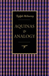 cover of Aquinas and Analogy