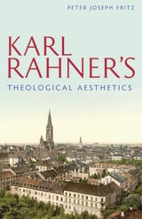 cover of Karl Rahner's Theological Aesthetics