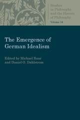 cover of The Emergence of German Idealism