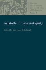 cover of Aristotle in Late Antiquity