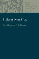 cover of Philosophy and Art