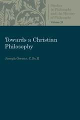 cover of Towards a Christian Philosophy