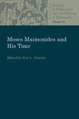 cover of Moses Maimonides and His Time