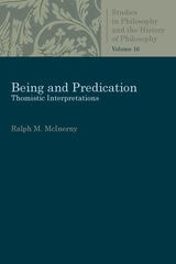 cover of Being and Predication