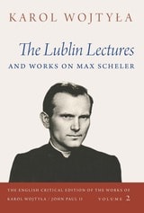 cover of The Lublin Lectures and Works on Max Scheler