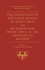 cover of The Exposition of 1 John and An Exposition upon Matthew V-VII