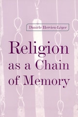 cover of Religion as a Chain of Memory