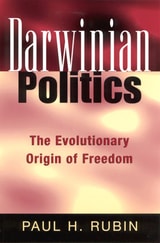cover of Darwinian Politics: The Evolutionary Origin of Freedom