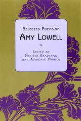 cover of Selected Poems of Amy Lowell