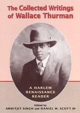 cover of The Collected Writings of Wallace Thurman: A Harlem Renaissance Reader