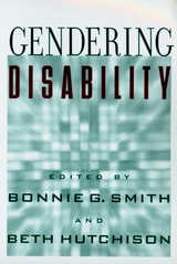 cover of Gendering Disability