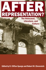 cover of After Representation?: The Holocaust, Literature, and Culture