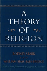 cover of A Theory of Religion