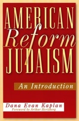 cover of American Reform Judaism: An Introduction