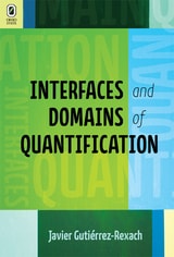 cover of Interfaces and Domains of Quantification