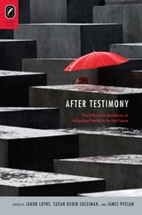 cover of After Testimony: The Ethics and Aesthetics of Holocaust Narrative for the Future