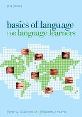 cover of Basics of Language for Language Learners, 2nd Edition