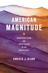 cover of American Magnitude: Hemispheric Vision and Public Feeling in the United States