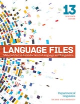 cover of Language Files: Materials for an Introduction to Language and Linguistics, 13th Edition
