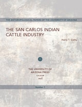 cover of The San Carlos Indian Cattle Industry