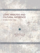 cover of Lithic Analysis and Cultural Inference: A Paleo-Indian Case