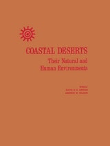 cover of Coastal Deserts: Their Natural and Human Environments