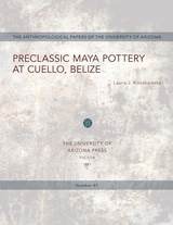 cover of Preclassic Maya Pottery at Cuello, Belize