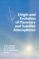 cover of Origin and Evolution of Planetary and Satellite Atmospheres
