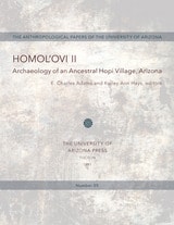 cover of Homol'ovi II: Archaeology of an Ancestral Hopi Village, Arizona