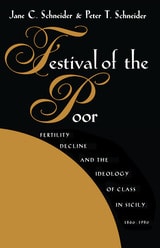 cover of Festival of the Poor: Fertility Decline and the Ideology of Class