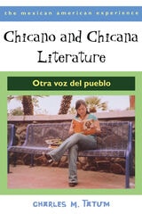 cover of Chicano and Chicana Literature: Otra voz del pueblo