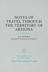 cover of Notes of Travel Through the Territory of Arizona