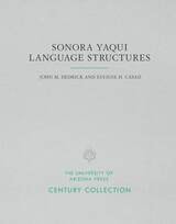cover of Sonora Yaqui Language Structures