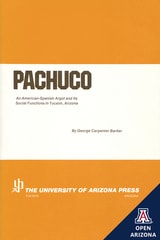 cover of Pachuco: An American-Spanish Argot and Its Social Functions in Tucson, Arizona