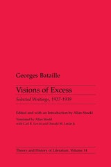 cover of Visions Of Excess: Selected Writings, 1927-1939