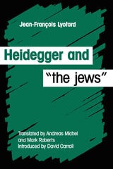 cover of Heidegger And The Jews