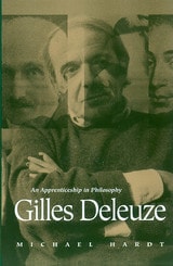 cover of Gilles Deleuze: An Apprenticeship in Philosophy