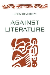 cover of Against Literature