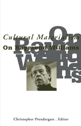 cover of Cultural Materialism: On Raymond Williams