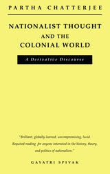 cover of Nationalist Thought and the Colonial World: A Derivative Discourse