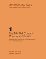 cover of The Mmpi-2 Content Component Scales: Development, Psychometric Characteristics, and Clinical Application