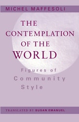 cover of Contemplation Of The World: Figures of Community Style
