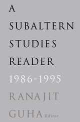 cover of Subaltern Studies Reader, 1986-1995