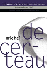 cover of Capture of Speech and Other Political Writings