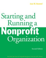 cover of Starting and Running a Nonprofit Organization