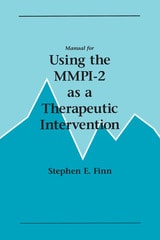 cover of Manual for Using the MMPI-2 as a Therapeutic Intervention