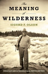 cover of The Meaning of Wilderness